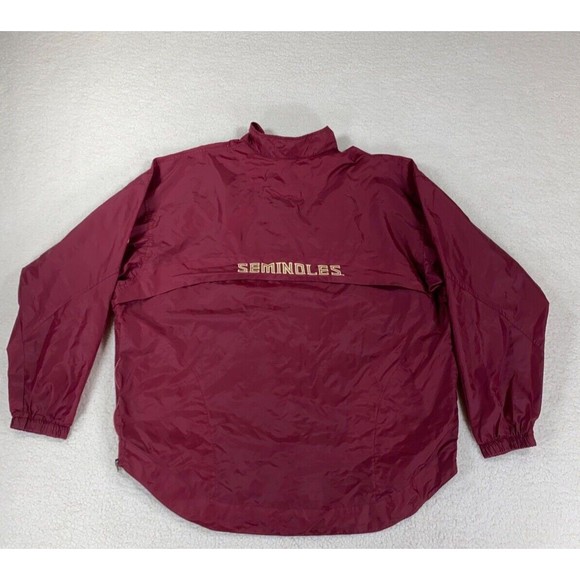 Nike‎ Team Florida State Seminoles Men’s Sz Large Red 1/4 Zip Women's Jacket - Picture 6 of 11